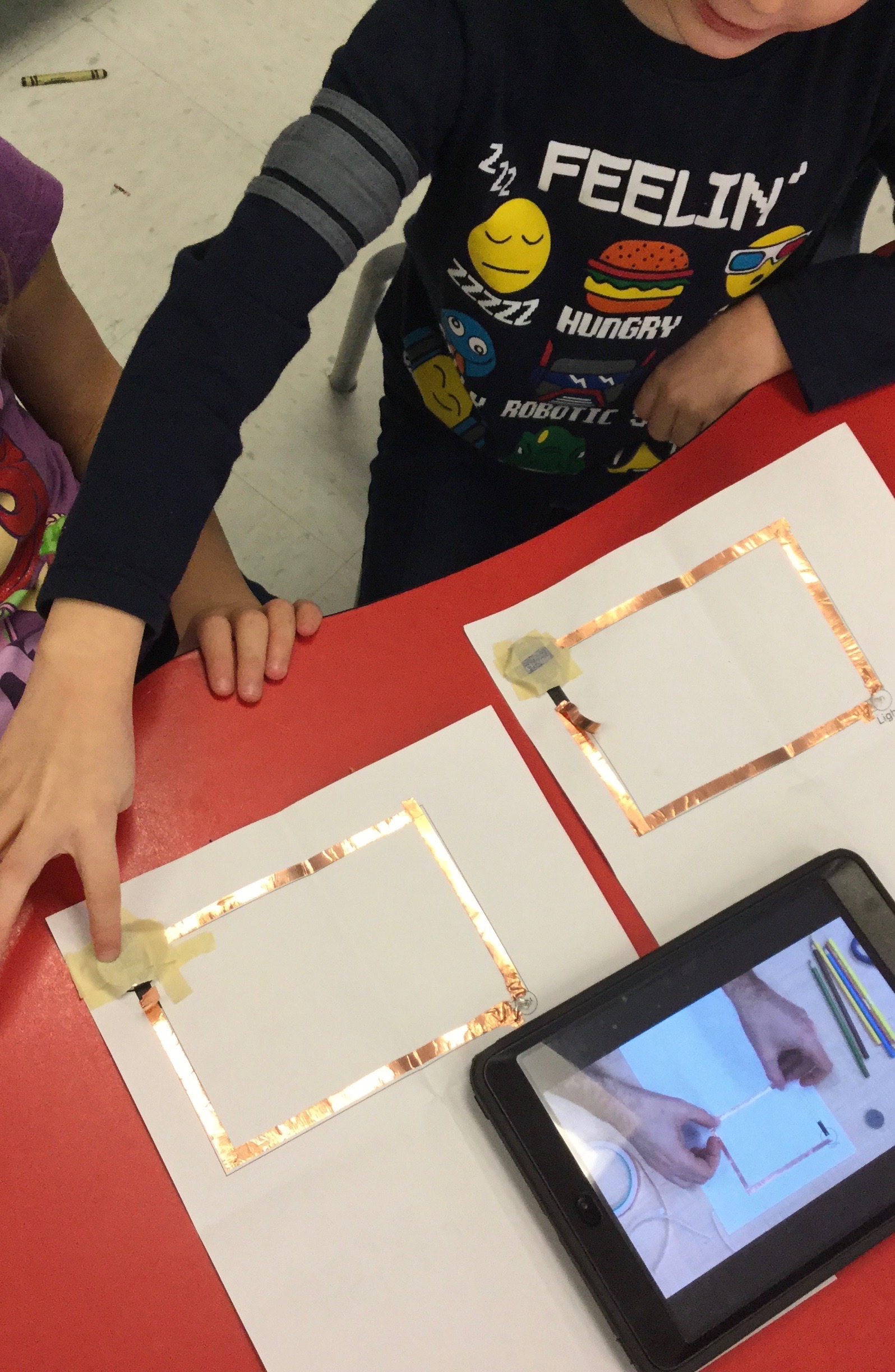 Problem Flashcard Problem Solving : LED Cards In The Classroom – Harris Grade 1